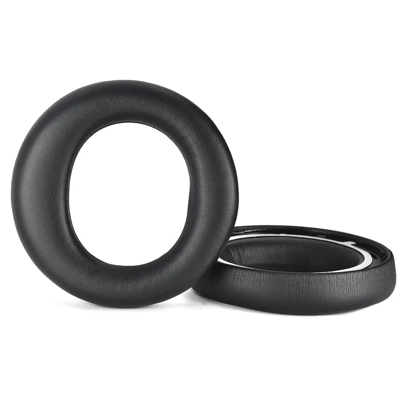 زوج من لينة بروتين الجلود بطانة للأذن ل فيليبس فيديليو L3 سماعة سماعات الأذن رغوة الذاكرة الإسفنج سماعة كم مع مشبك