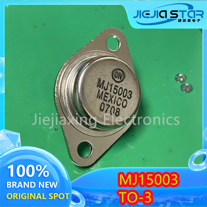 High Power Gold Seal to Tube Iron Cap, Imported, MJ15003G, MJ15004G, MJ15003, MJ15004, NPN, PNP, Brand New, 2 Pairs