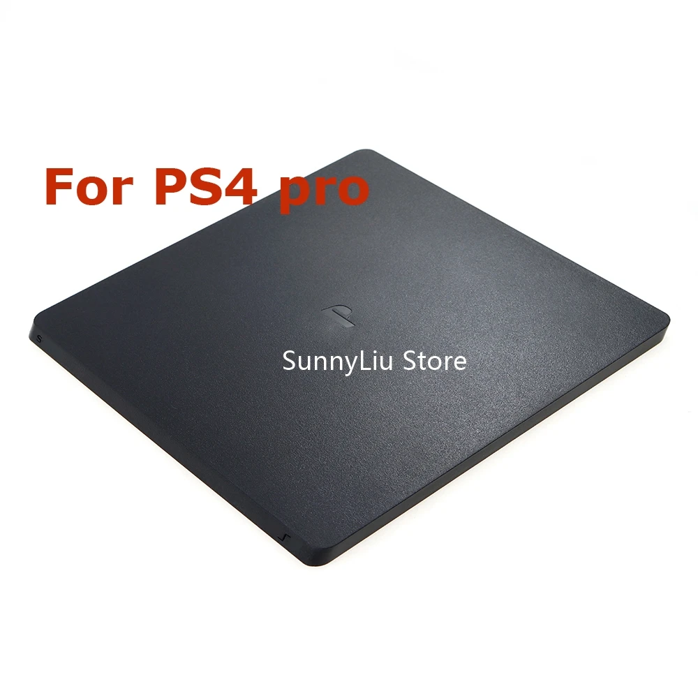 Coque supérieure avant noire pour console de jeu PS4 Slim Pro, coque supérieure, coque de protection