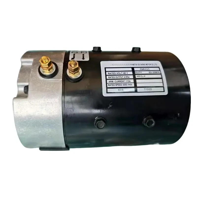 K D S Zq48-4.0-c Electric 48v 4kw DC Motor Work Wtih 1205m-5603 DC Series Controller Golf Cart Motor