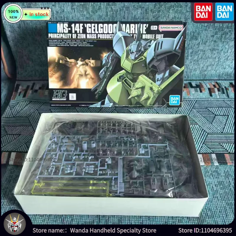 

Brand New in Stock BANDAI Model Toys MS-14F Gelgoog Original Assembling Mecha Anime Figures Puzzle Holiday Popular Doll Gifts