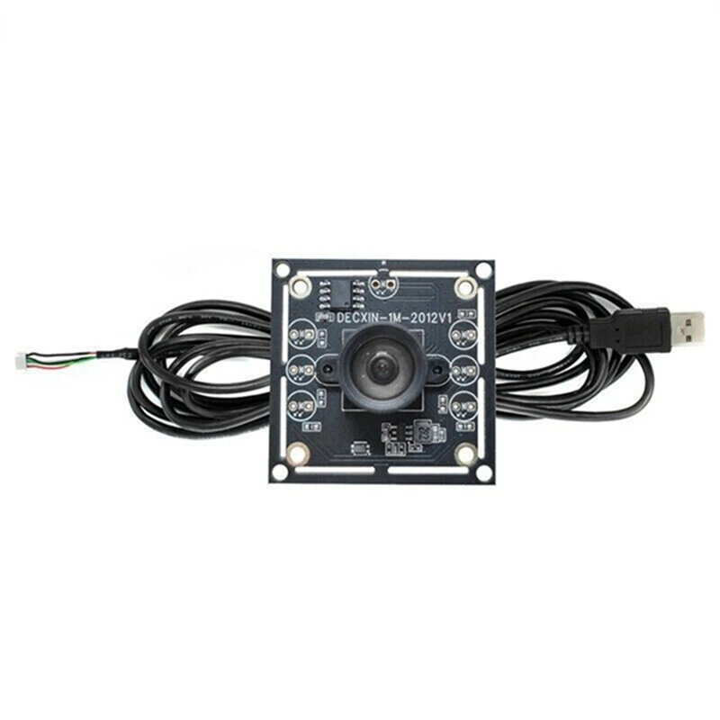 5PCS 100 Degree Camera Module 1MP OV9732 1280X720 USB Free Driver Manual Focus, with 2 Meter Cable for Winxp/7/8/10-DT30 view 6