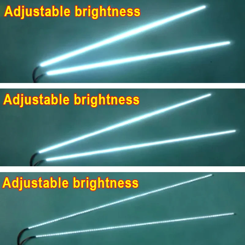 LEDバックライトストリップキット,ストリップライト,調整可能な明るさ,ccfl,液晶画面,540mm, 24インチ