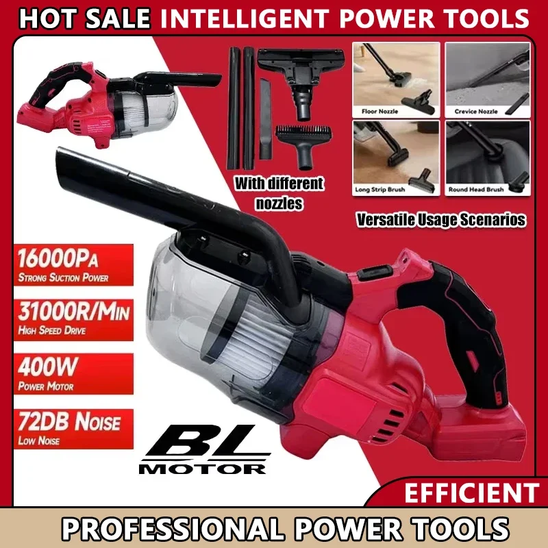 لميلووكي LED مكنسة كهربائية لاسلكية محمولة أداة تنظيف البناء الصناعية المنزلية بطارية 18 فولت #1