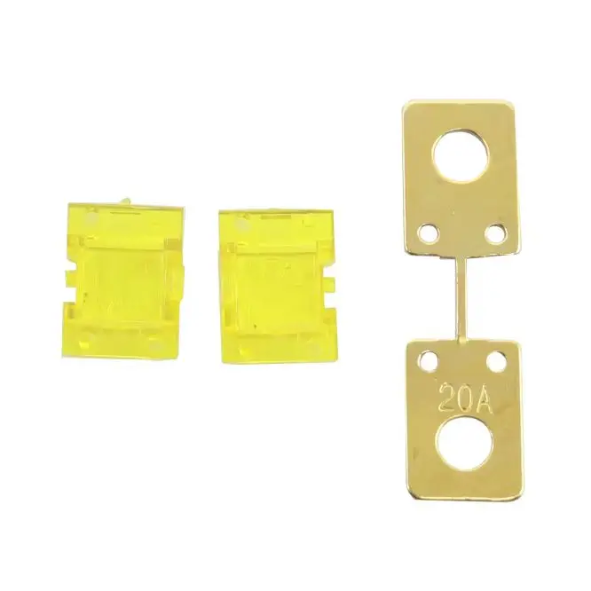 【10PCS】ANS ANL FUSE 20A 30A 40A-90A 100A 120A 125A 150A 175A 200A Gold Plated Stud Car Fuses Mini Car Stereo Audio AFS Fuse