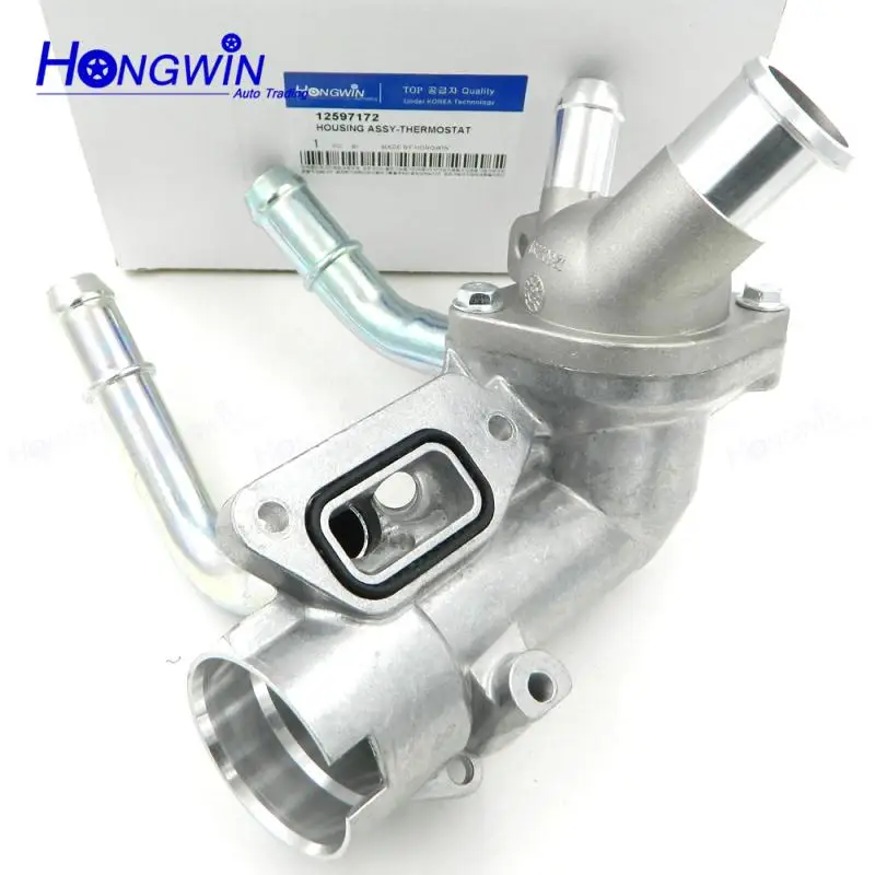 

Genuine No.:12597172 Coolant Thermostat Housing Assy Fits Chevrolet Captiva GMC Chevy Impala Buick Regal LaCrosse 12607291