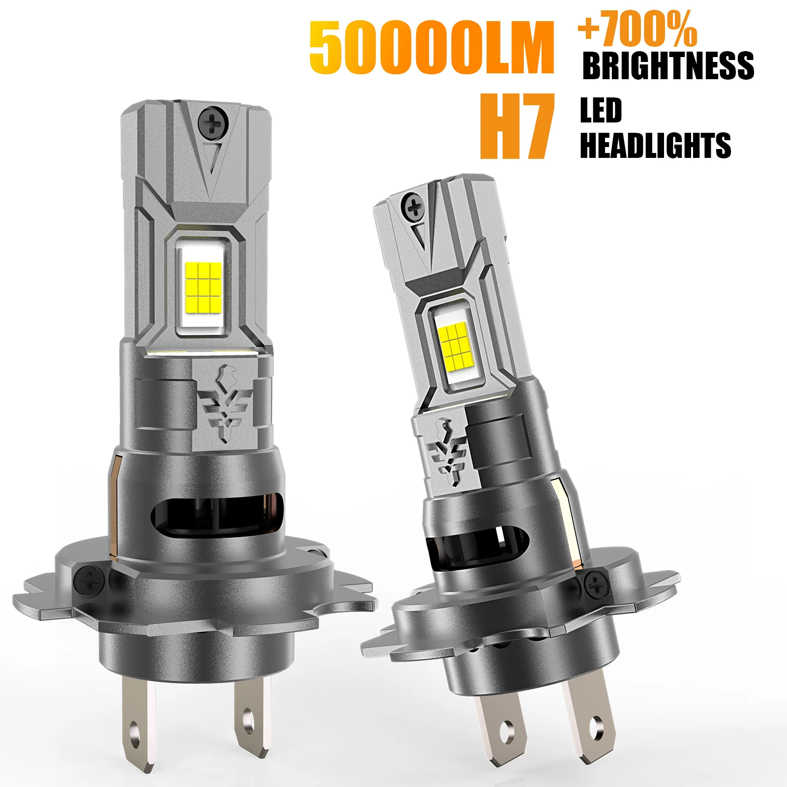 

IVOTOW H7 Headlight H18 LED Bulbs for Car CANBUS 1500W High Power Auto Lights 6500K Mini Wireless Turbo Fan LED Headlamp