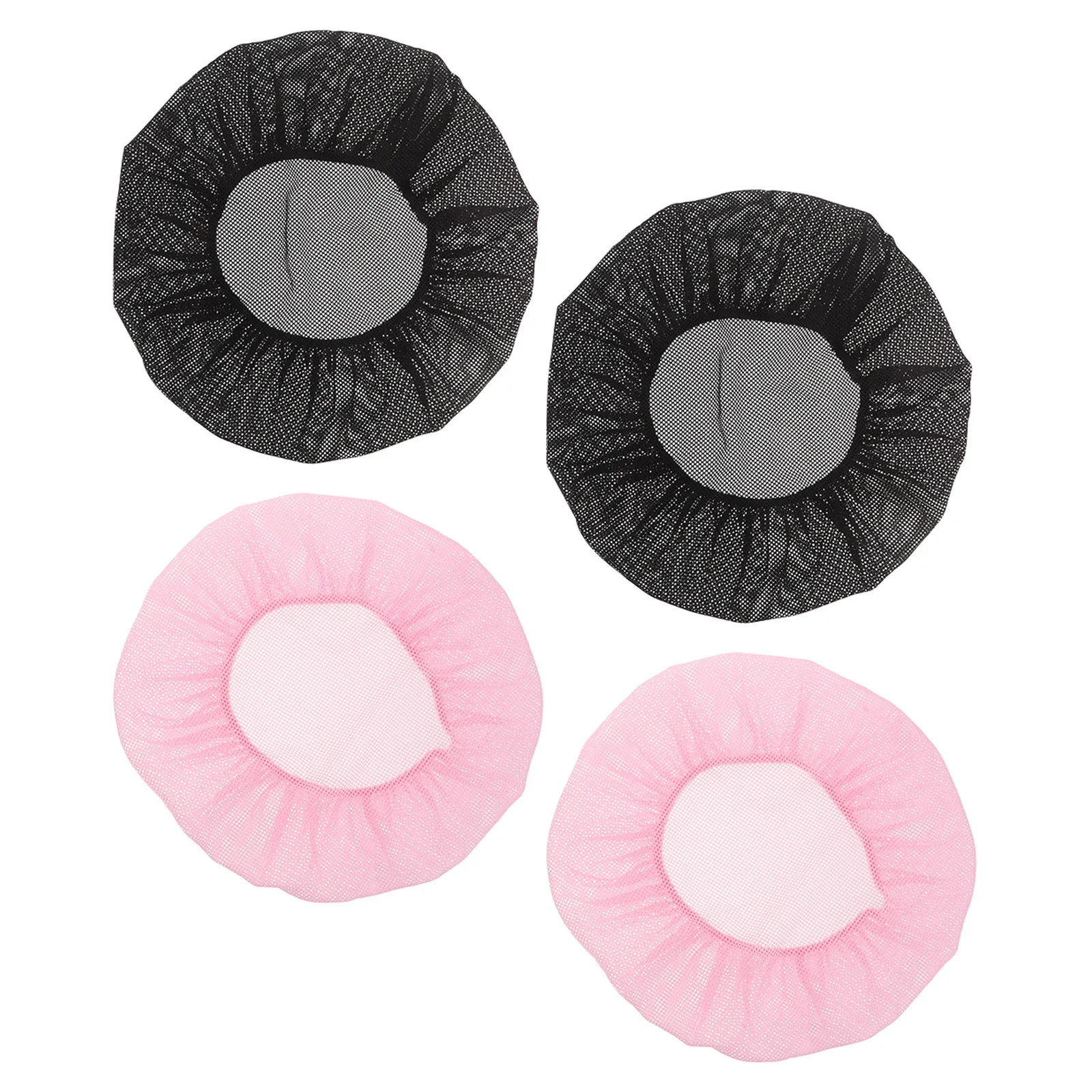 

Набор из 4 шт. сетчатых шапочек для сна с эластичным краем, дышащие, для ухода за волосами, для женщин и мужчин