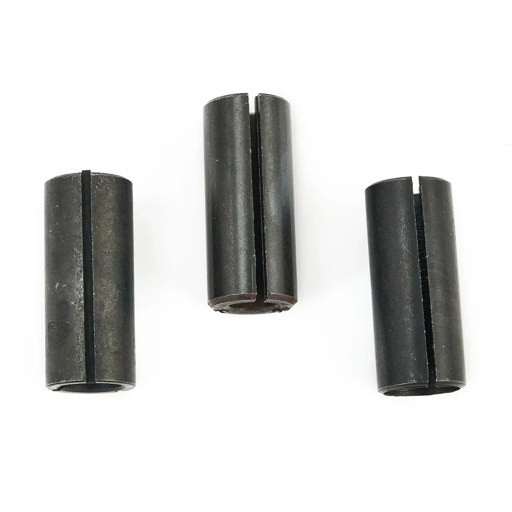 High Quality Usefully Brand New Accessories Collet Route Adapter Bit 12mm To 10mm 12mm To 6mm 12mm To 8mm 3 Pcs