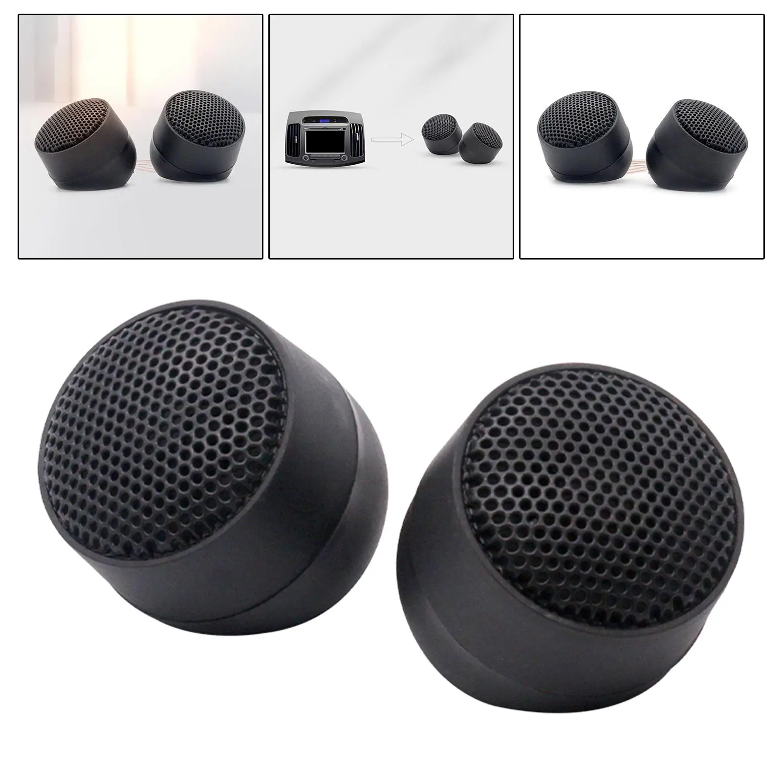 2x high Performance Stereo Speaker Tweeter 2 Loudspeaker for