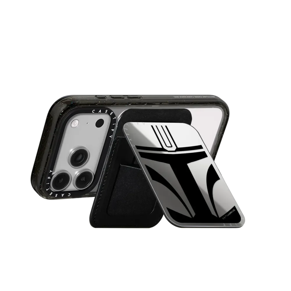 CASETiFY The Mandalorian™ and Grogu Series Magnetic Phone Holder Card Pack for iPhone17 16 15 14 13 12 11 for Samsung S25 S26 view 5
