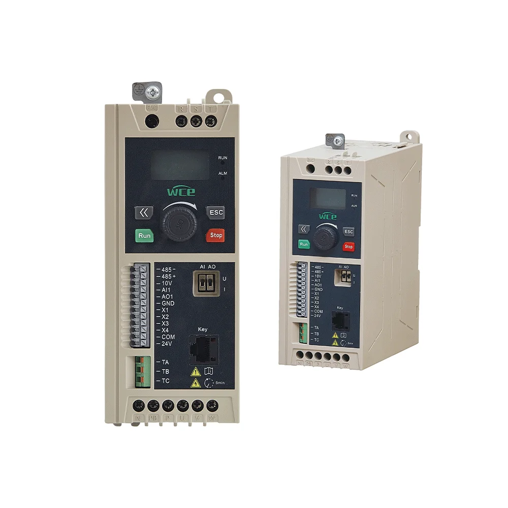 

1.5kW 380V Single/Three Phase AC-DC-AC Variable Frequency Drive RS485/Modbus 97%-99% Efficiency for Water Pumps Compressors