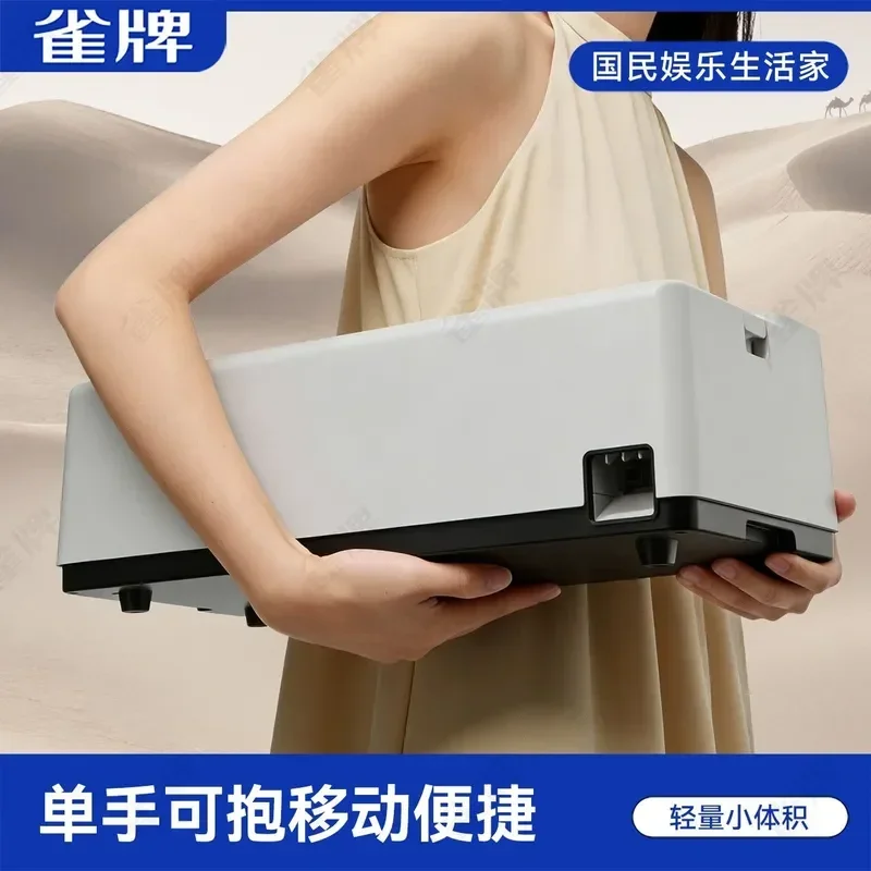 Automatic Card Shuffler Machine for Mahjong Poker Cards Electric Card Washer Cleaner for Game Room Casino Home Entertainment