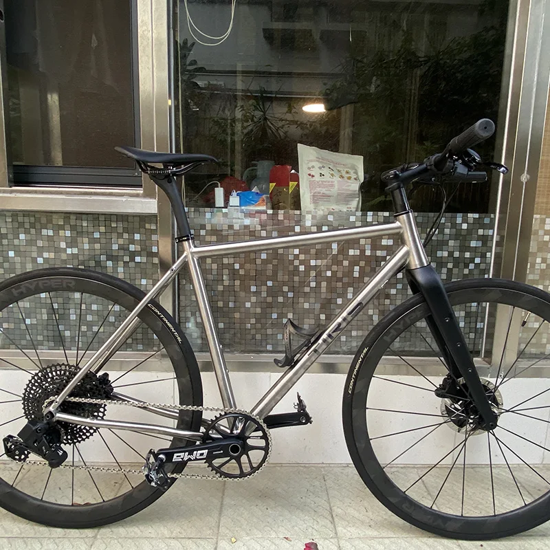 TIRIS-CR7 Bike Gravel Frame,  Cyclocross Frameset, Touring Bicycle Framework, 700C 29 '', Accessory Parts,Custom