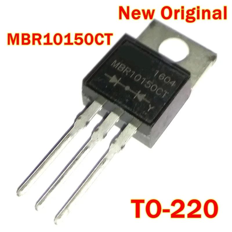 

1Pcs to 100Pcs Mbr10150Ct To-220 New Original Schottky Barrier Rectifiers