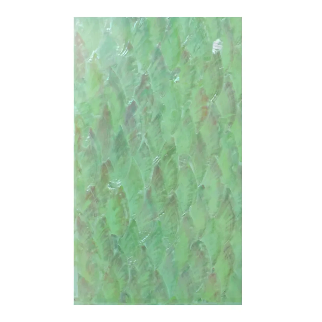 

Size: 24x14CM 14 * 24cm grass green back with adhesive, non bendable scallop shell paper DIY nail art, lacquerware