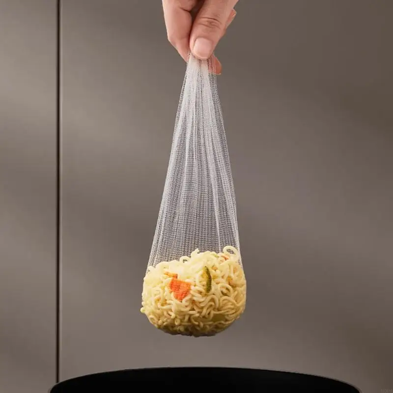 

Suction Cup Sink Strainer Rack Kitchen Sink Strainer with 100Pcs Filter Mesh Bags Folding Catcher Basket Enduring