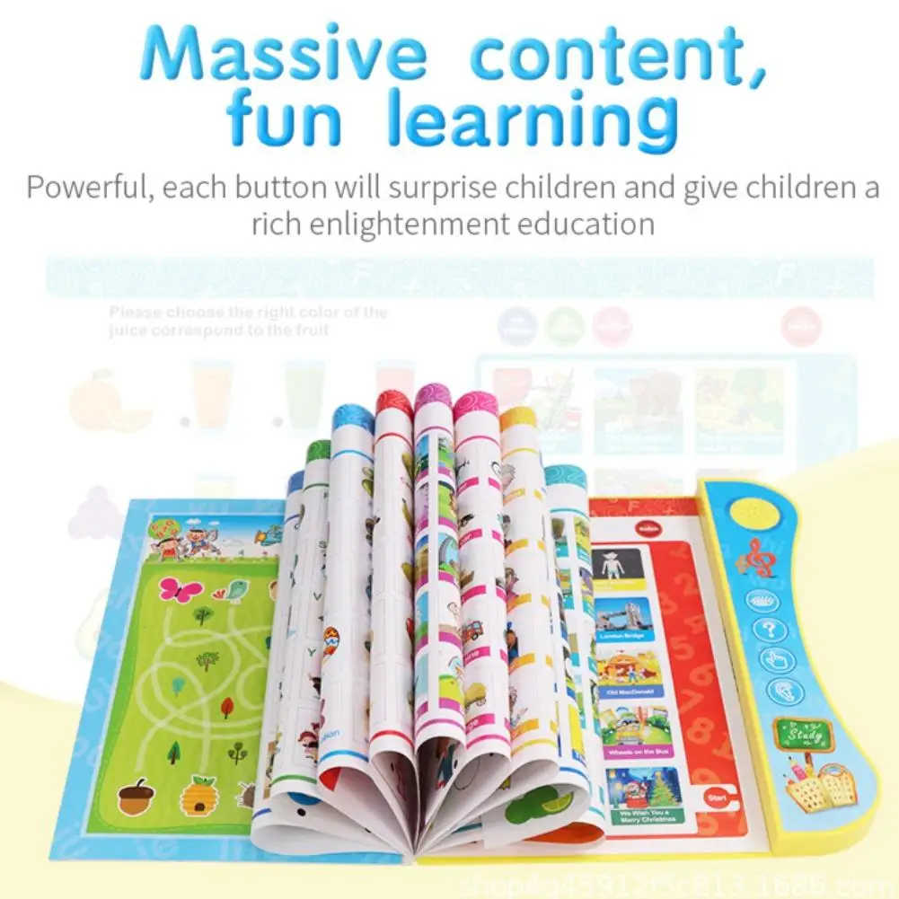 

New Children's Early Education Enlightenment Puzzle Knowledge Cognitive Intelligent Judgment Point Reading Pen Early Education