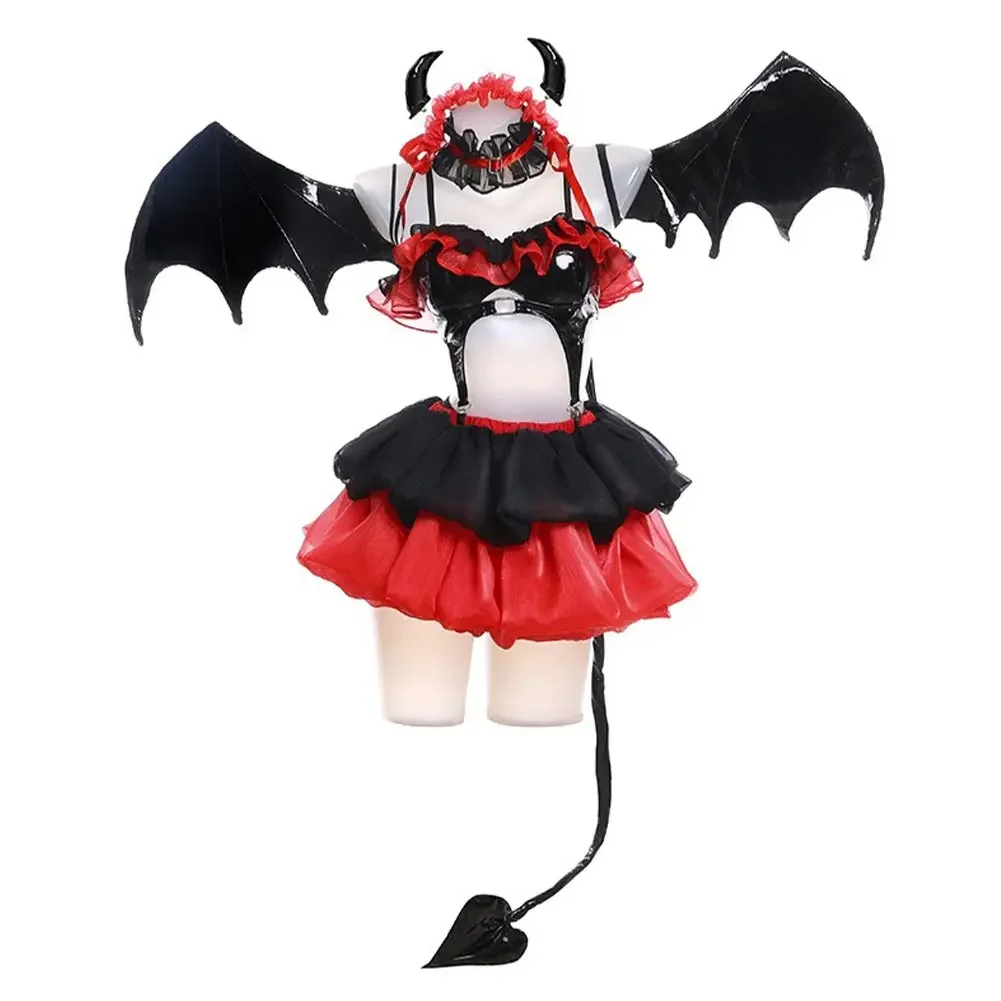 Date A Live Tokisaki Kurumi Nightmare Cosplay Costume Outfits