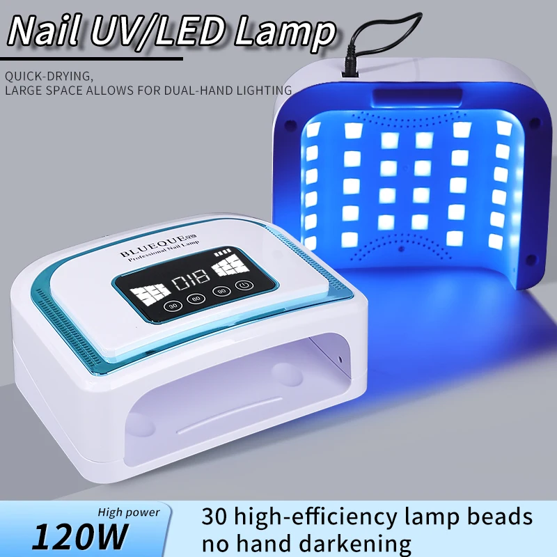 Wireless Battery Rechargeable UV LED Nail Lamp Manicure Drying Gel Lamp Supplies Equipment UV Lamp for Nails Gel Nail Cabin