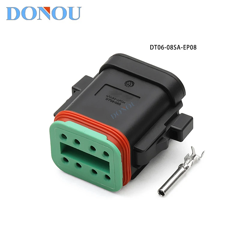 DT06-08SA-EP08 Vehicle Wiring Harness - 8-Pin Wiring Plug - Agricultural Engineering Engine Transmission - Body Wiring Conne