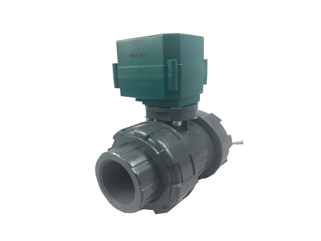 misol/motorized pvc valve 12V, DN40 BSP(1.5\