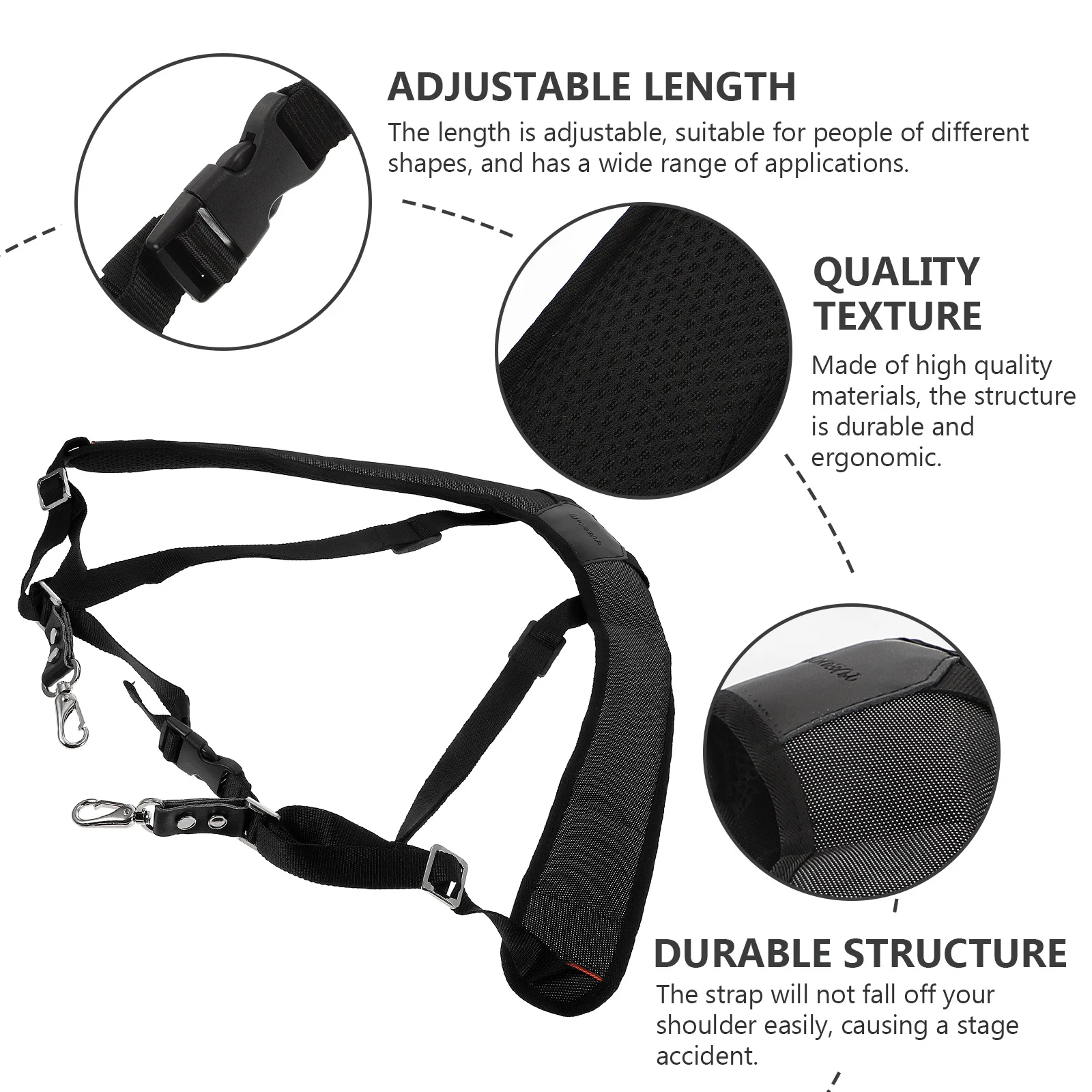 

1Pcs Durable Adjustable African Drum Strap Comfortable Djembe Tambourine Belt Musical Instrument Accessory Djembe Strap