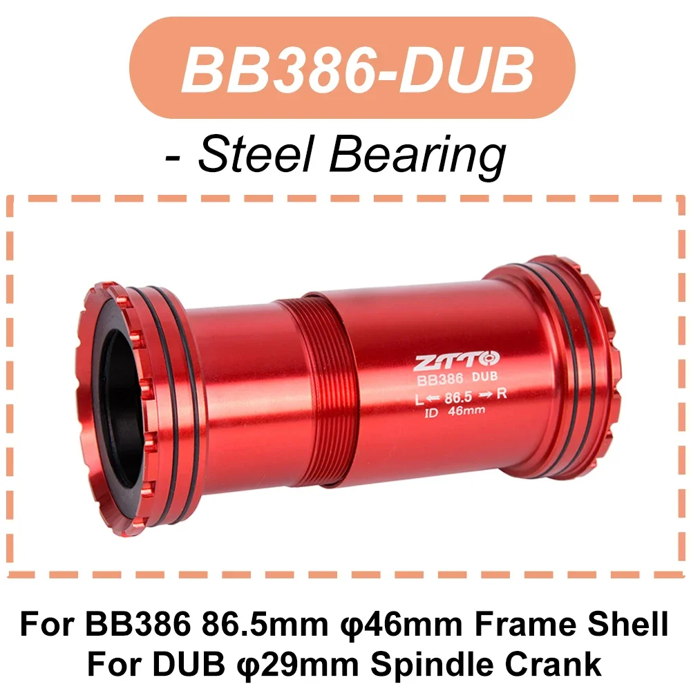 ZTTO BB DUB Fahrrad-Innenlager 29mm Kurbelachse Stahl-Keramik-Lager MTB Fahrradrahmen BSA BB86 92 BB386 BB30 PF30 T47 PF79 – Detail 10