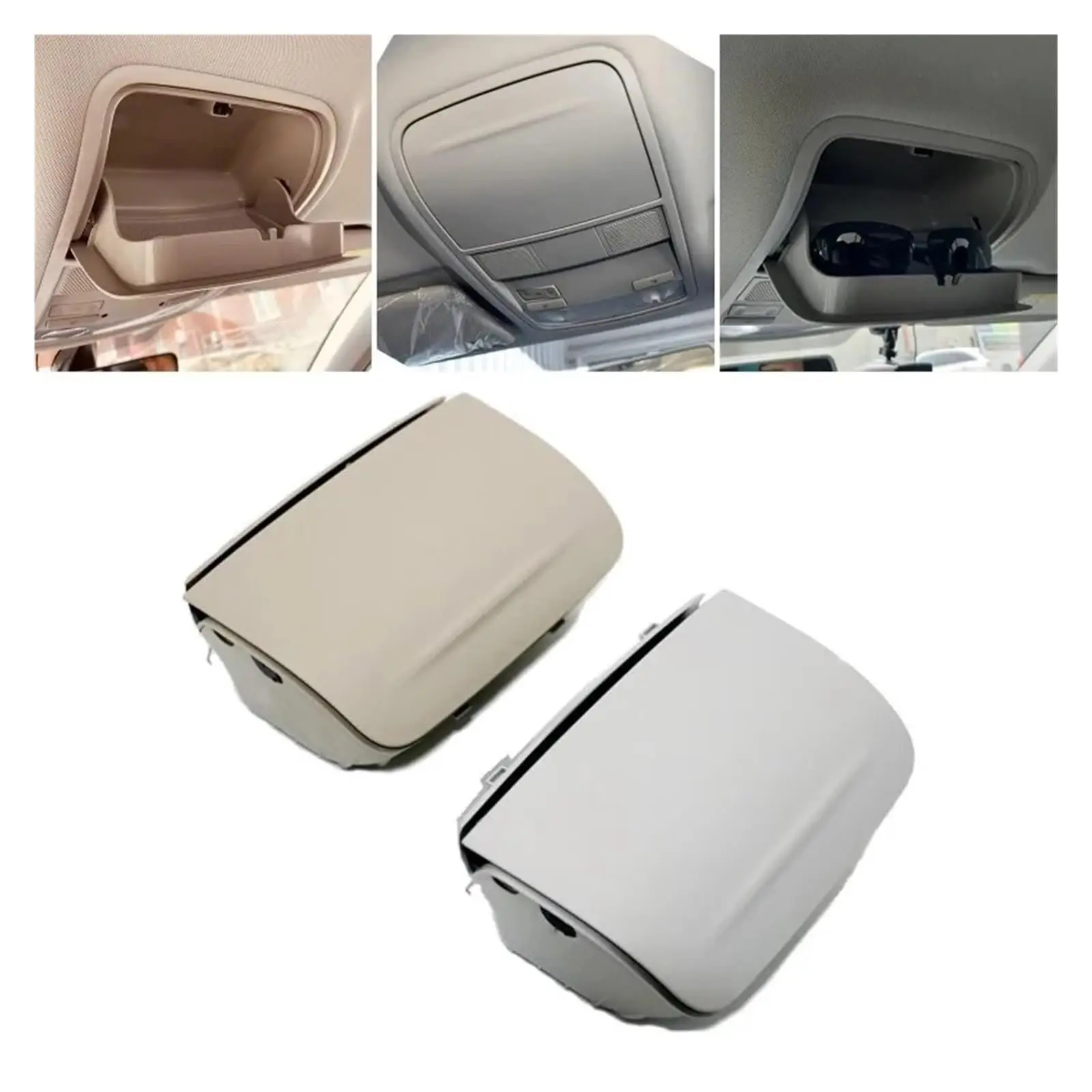 

5E0868837 5ED868837 Box Overhead Console Eyeglasses Box for Skoda for Octavia for A7 2015-2017 for Karboq 2018-2023 5E0 868 837