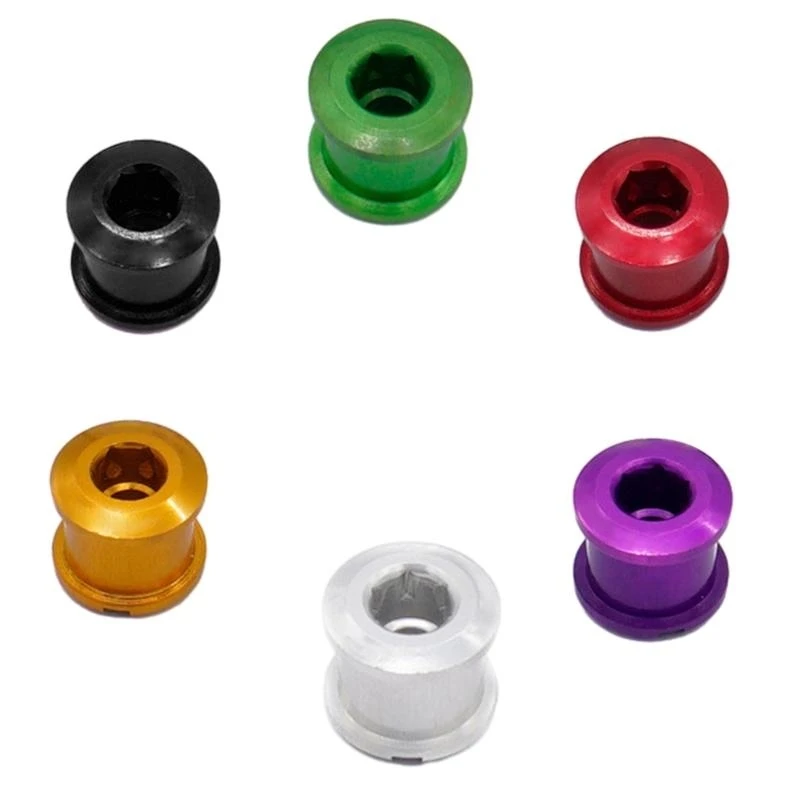 AliExpress 5pcs Bicycles Chainring Bolts Mountain Bike Chainwheel Bolts Accessories