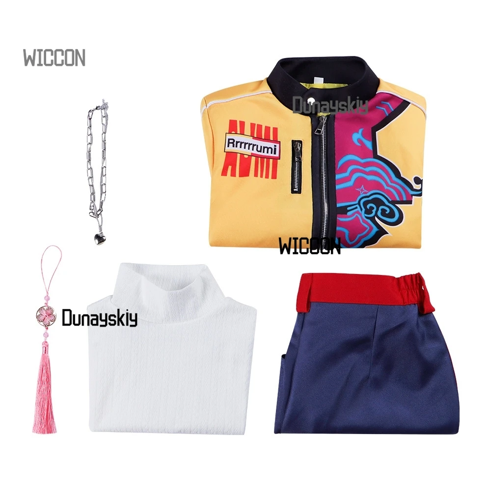 Huntrix KPop cazadores de demonios Rumi Mira Zoey disfraces de Cosplay jirai kei Y2K cool kawaii anime conjunto completo cosplay de fiesta de Halloween