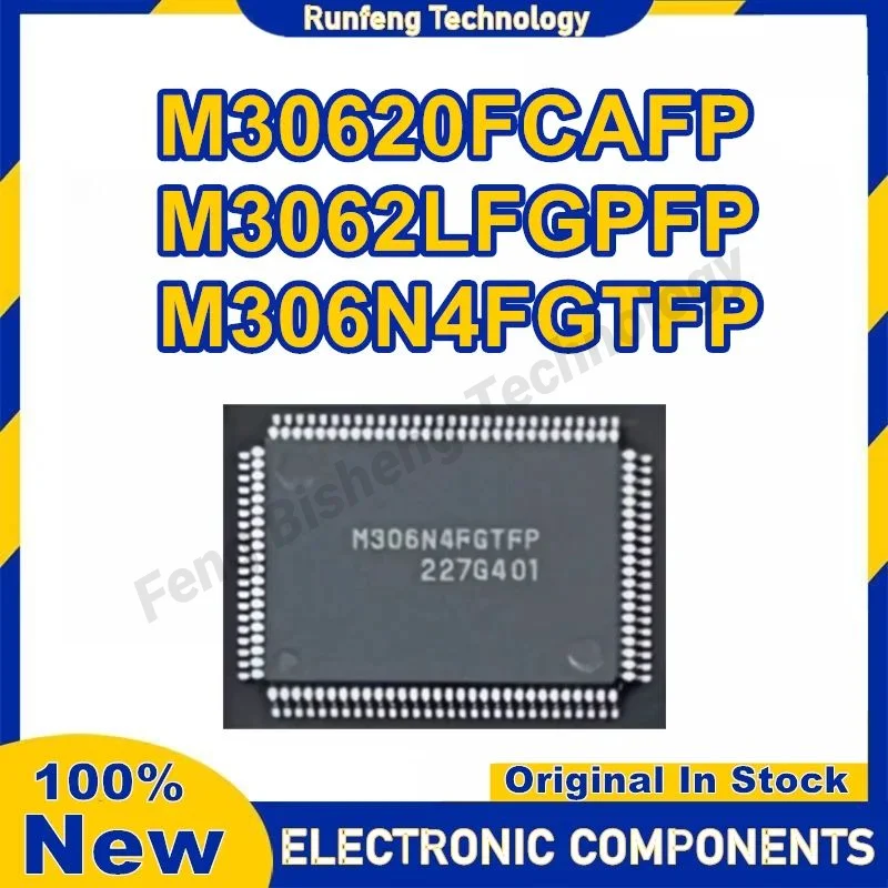 

M30620FCAFP M3062LFGPFP M306N4FGTFP QFP-100 Microcontroller IC MCU Chip 100% New Original in stock