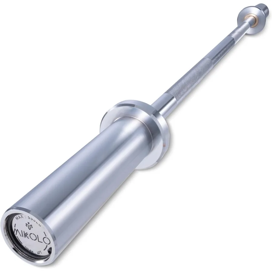 7ft Olympic Barbell Bar for Weightlifting and Powerlifting with 45lb Weight