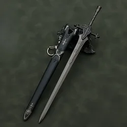 Fate/stay Night Anime Peripheral Weapon Siegfried Balmunk Dargon Altria Pendragon 22cm Uncut Metal Weapon Model Ornament Boy Toy