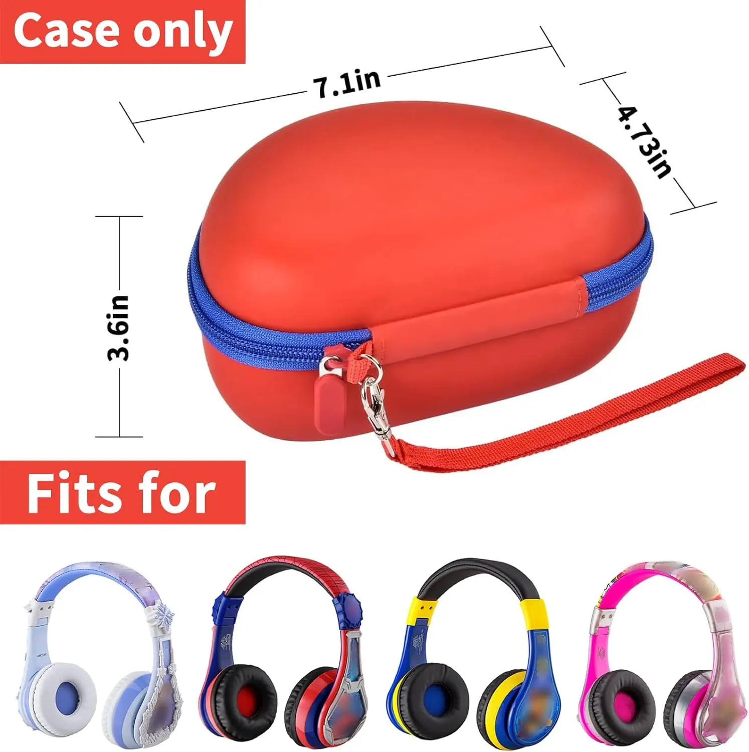 Case for eKids/for Beats Studio Pro/for Beats Solo3 / for Beats Studio3/ for Beats Solo2 Wireless Bluetooth Portable Headphones