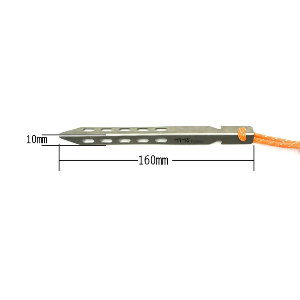 

Windproof Tent Nails Heavy Duty Ground Stakes Outdoor Camping Alloy Lightweight Durable Corrosion Resistance Efficient Shape