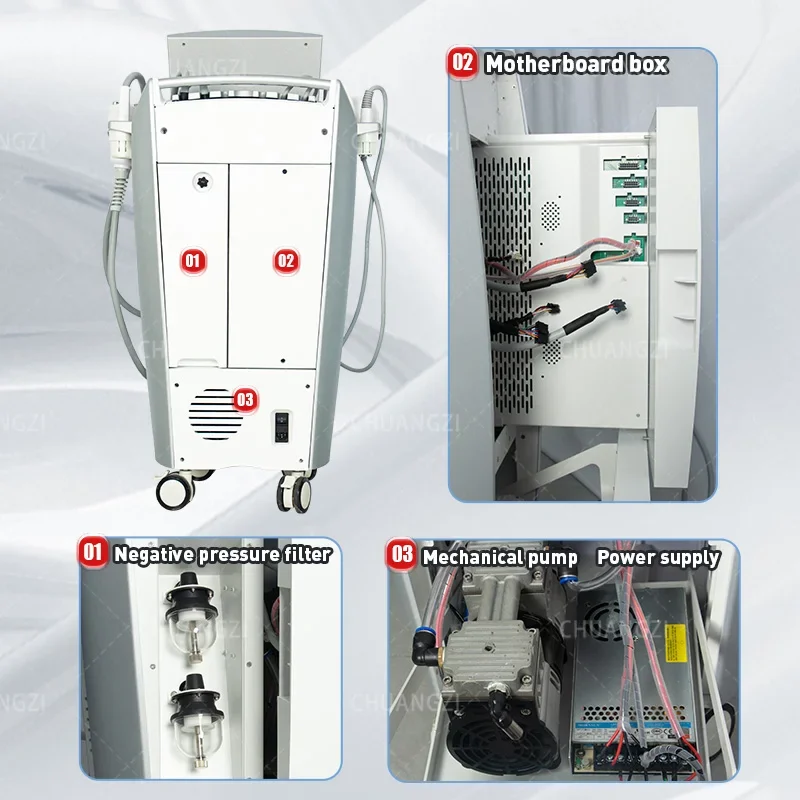 Boby-Rouleau sous vide multifonctionnel en forme de poignée, sculptant, amincissant, massage professionnel du corps, machine sai