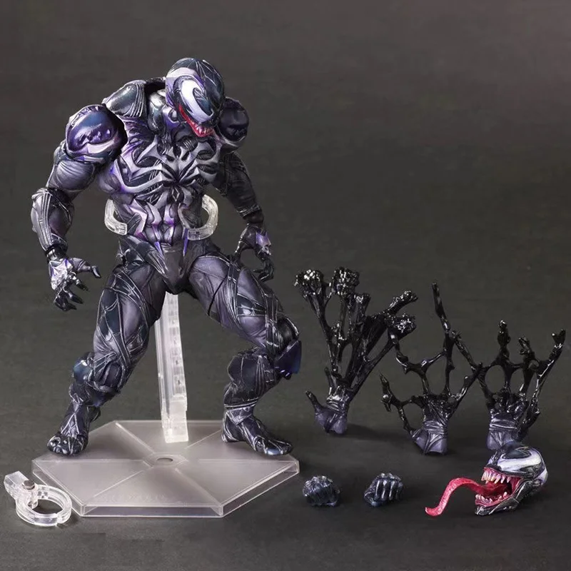 Play Arts Marvel Movies Venom High Quality PVC Action Figure Collectible Model Toy Gift For Boyfriends