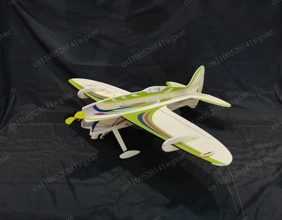 P2B Control Line Stunt Aircraft Model, Durable EPP Material Fixed Wing Control Line Aerobatic Plane for Aeromodel Sports