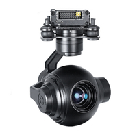 Foxtech EH10 10x Optical Zoom 2MP Effective 360 Degrees Rotation Ethernet Output  dr one  with 3-axis Gimbal