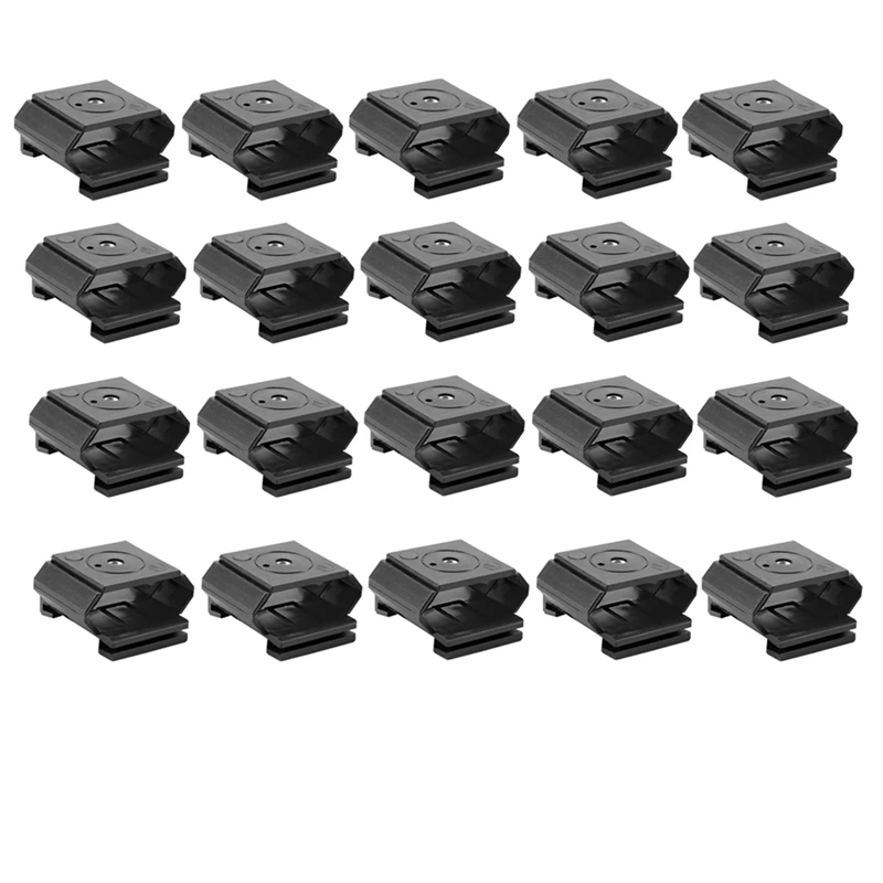 20Pcs Front Holder Bumper Bracket Cover A2018800114 For Mercedes-Benz W201 190D 190E Front Protective Rail Holder Clips