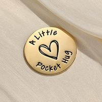 1PC Little Pocket Hug Token Inspire Reminder, Sobriety Sober Gifts