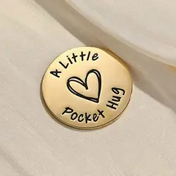 1PC Little Pocket Hug Token Inspire Reminder, Sobriety Sober Gifts
