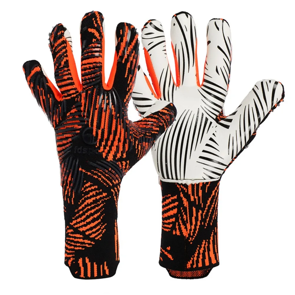 Anti Slip Goalkeeper Gloves Latex Thickened Kids Football Goalie Gloves Breathable Professional Game Goalkeeper Gloves