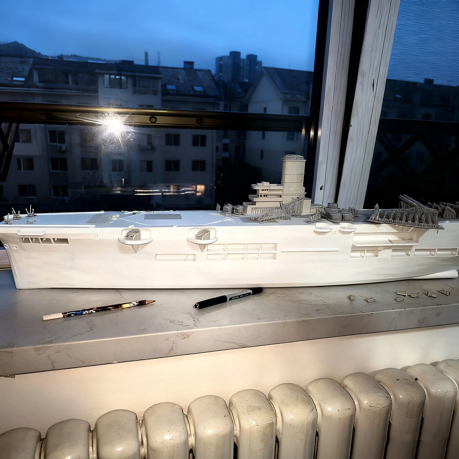 1/200 RC船 122cm 第二次世界大戦版 HMS アーク・ロイヤル 航空母艦 ラジコンボート 3Dプリント RC船 模型キット 船のおもちゃ