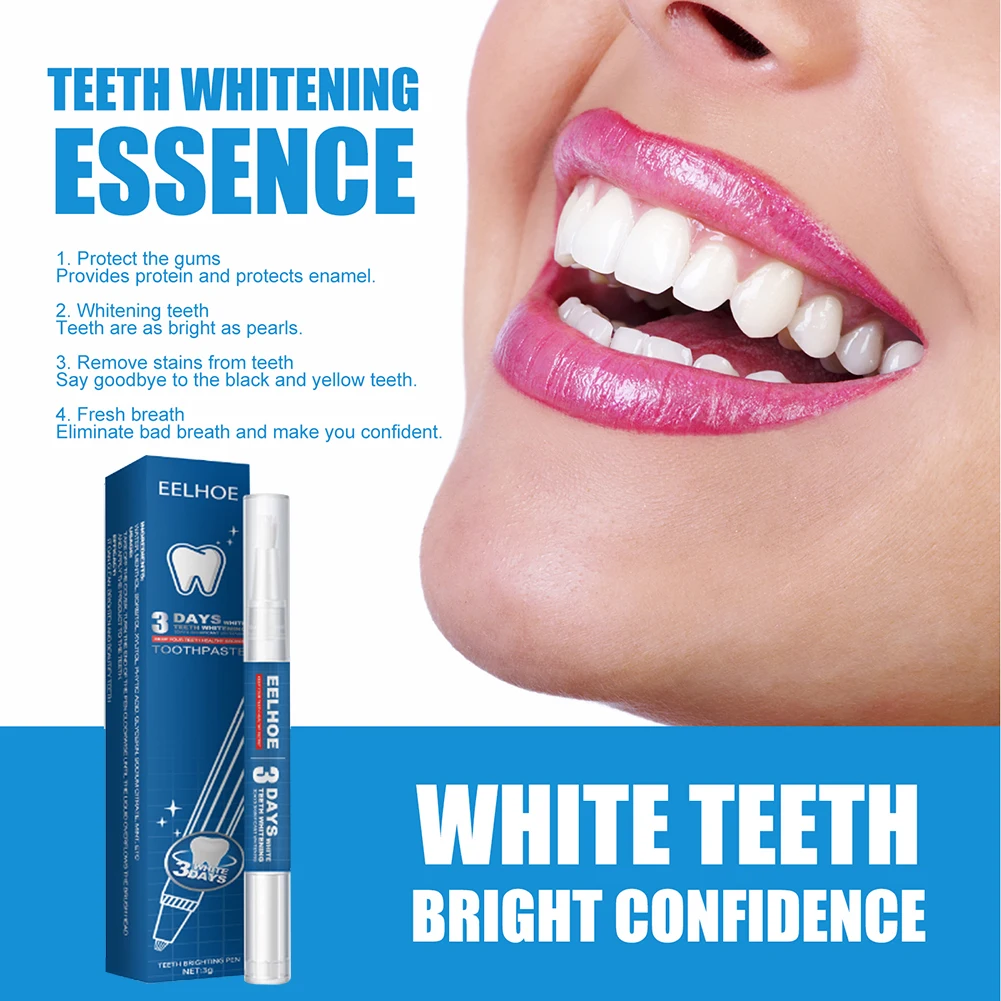 5ml Dental Bleach Essence Remove Plaque Stains Instant Tooth Whitener Bad Breath Teeth Bleaching Serum Dentistry Tools