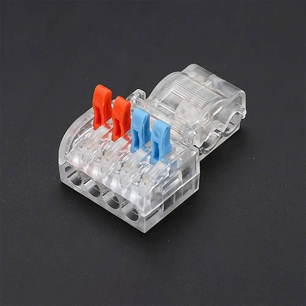 Mini Fast T type Wire Connector Electric Quick Splice Terminals Crimp Non Destructive Without Breaking Cable Insulated Line