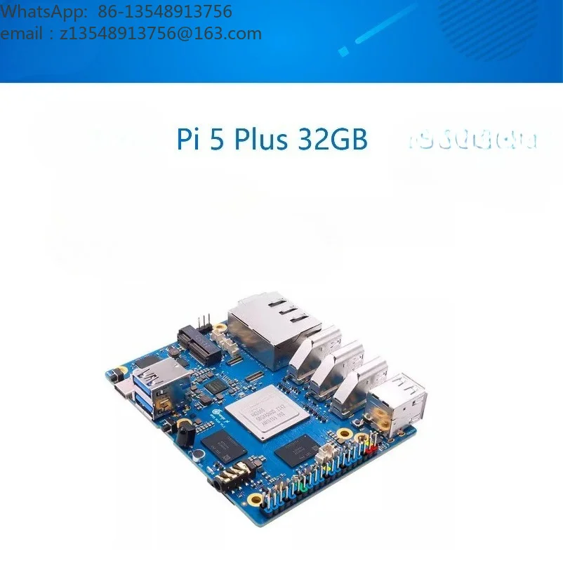 5 Plus 32GB Development Board RK3588 Octa Core Chip Single Board Computer Support 8K