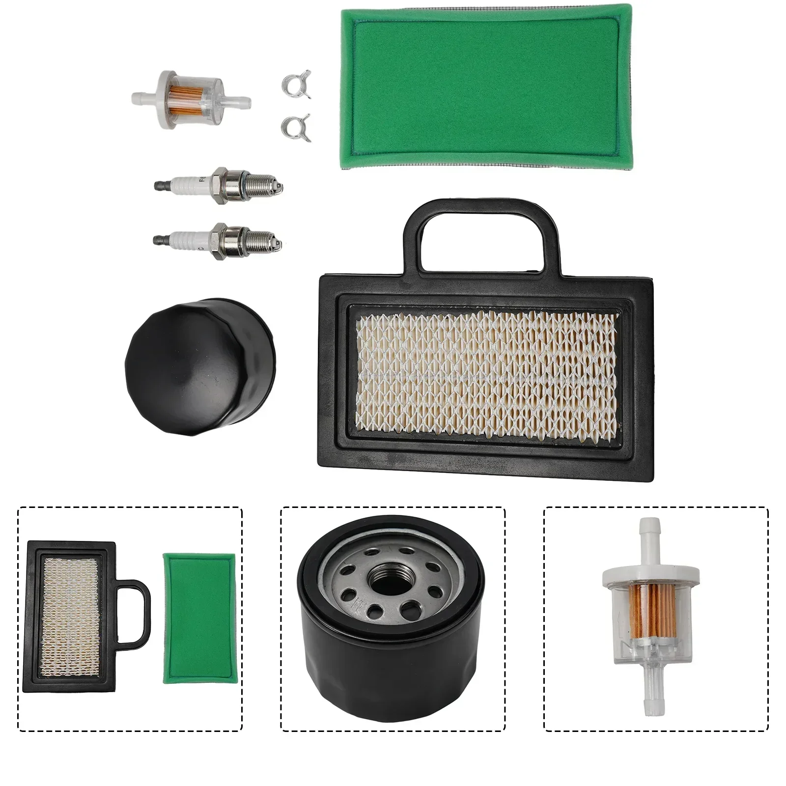 High Quality Brand New Filter Tune Up Kit Lawn Tractor Oil Filter Plugs Pre Filter Air Filter 499486 499476S 698754