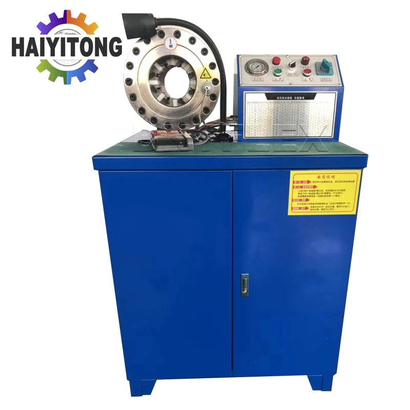 

2023 HOT sale hydraulic hose press crimping machine cutter machine